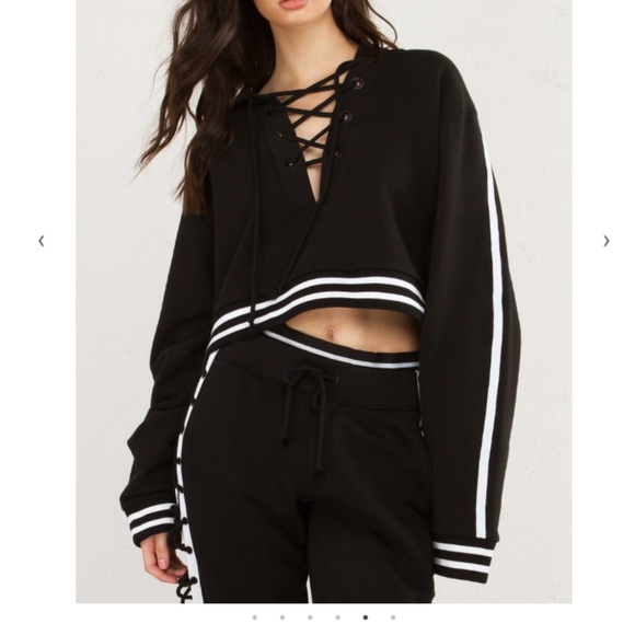 Puma Sweaters - Fenty x Puma Rising Sun Lacing Sweatshirt